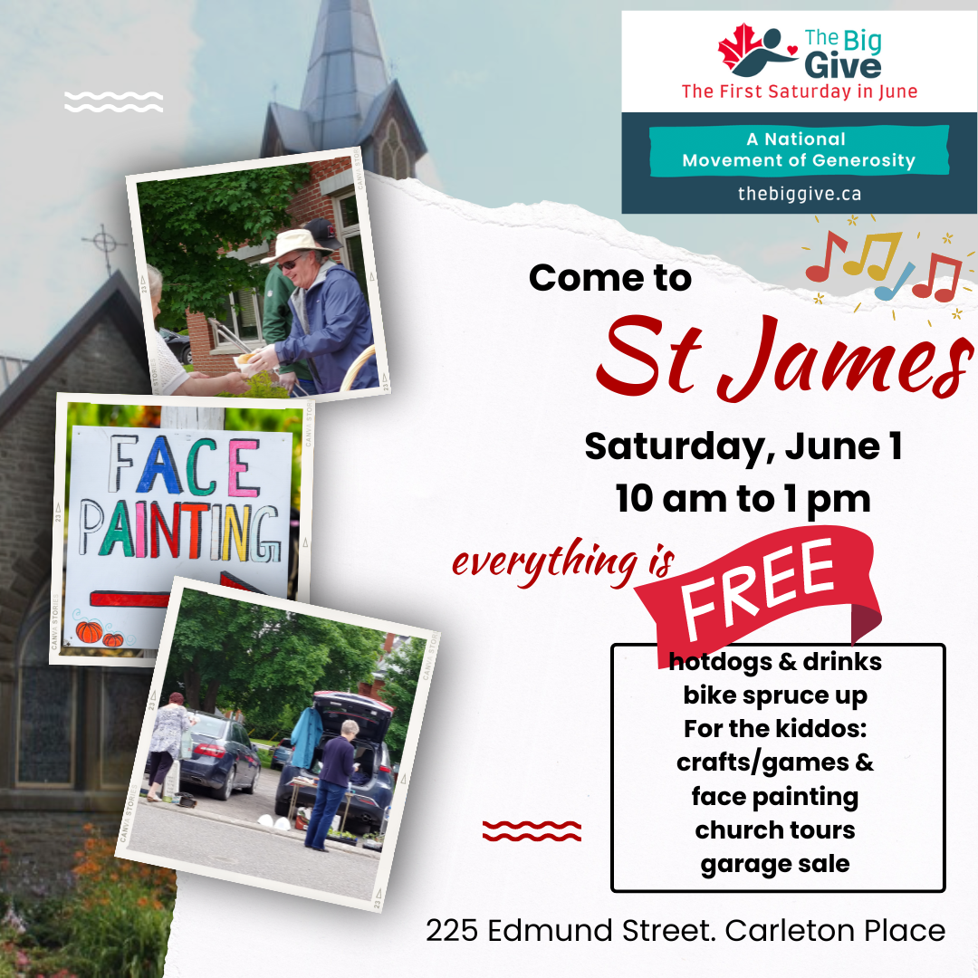 The Big Give 2024 St. James Anglican Church