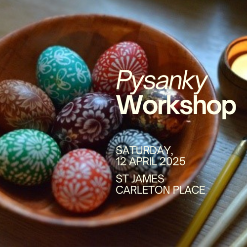 Pysanky Workshop Instagram Post